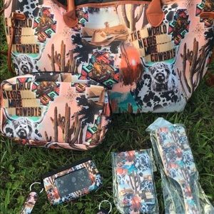 SOLD Western Hereford Purse Bundle